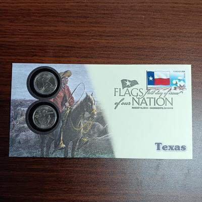 FLAGS OF OUR NATION UNC STATE QUARTERS