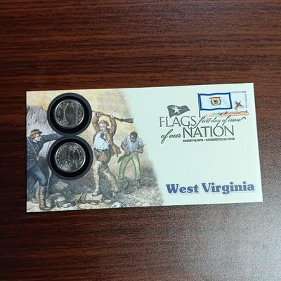 FLAGS OF OUR NATION UNC STATE QUARTERS