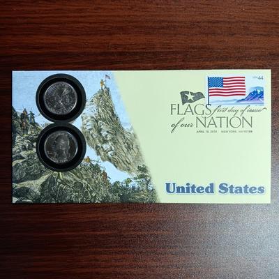 FLAGS OF OUR NATION UNC STATE QUARTERS