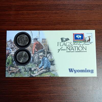 FLAGS OF OUR NATION UNC STATE QUARTERS