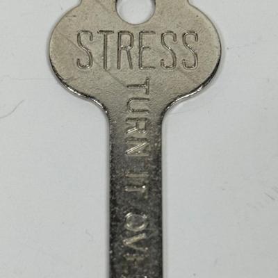 Broken Key Gag Gift - Stress turn it over to Jesus