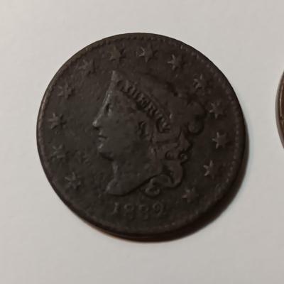 1832 & 1852 LARGE CENTS