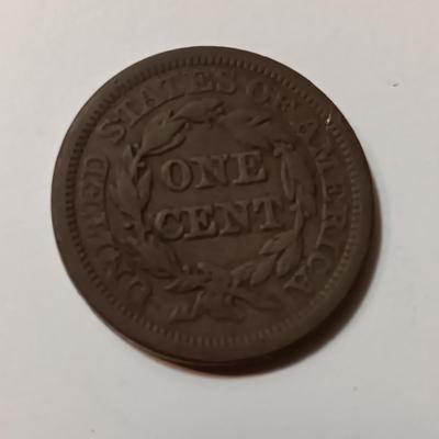 1853 & 1845 LARGE CENTS