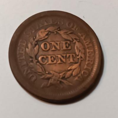 1853 & 1845 LARGE CENTS