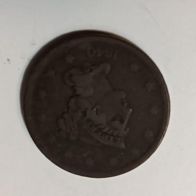 1840 & 1837 LARGE CENTS