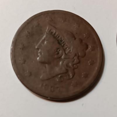 1840 & 1837 LARGE CENTS