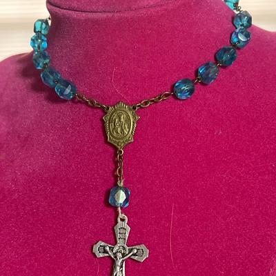 Bracelet and rosary set