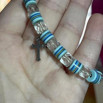 Bracelet and rosary set