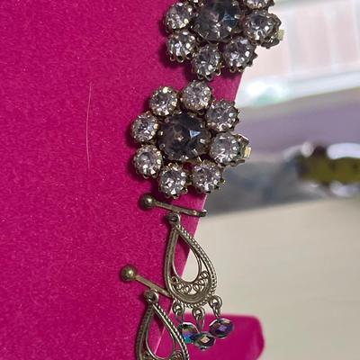 Assorted clip on earrings