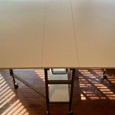 Rolling Craft/Sewing Table