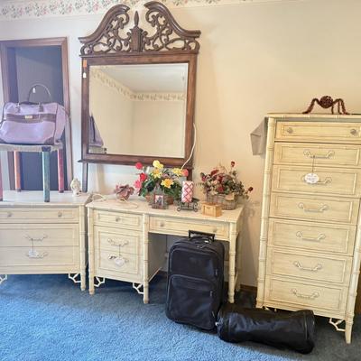 Lot 1: Thomasville Bedroom Set & More