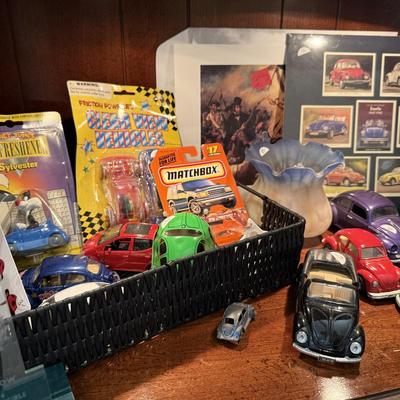 Lot 7: Shelf, Art, Figurines & More