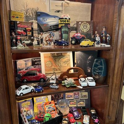 Lot 7: Shelf, Art, Figurines & More