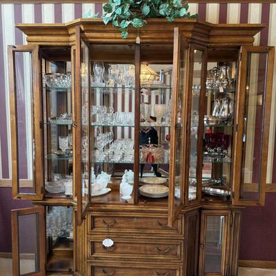 Lot 12: American of Martinsville China Hutch & More