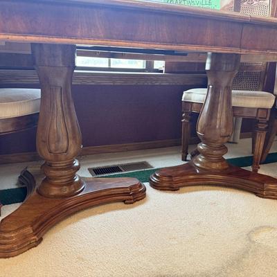 Lot 13: Gorgeous Dining table with Chair, Art & More