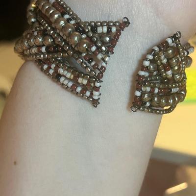 Stretch thick bangle