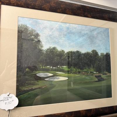 Lot 22: Golf Art , Media & More