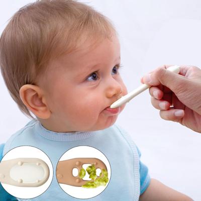 2-Piece Baby Spoons, Baby Led Weaning Spoons for Stage 1 + Stage 2, Toddler Spoons with Soft-Tip Soothing Gums, Self Feeding 6 Months...