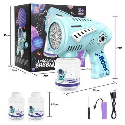 Bubble Gun for Kids, 39 Hole Electric Bubble Guns Machine with 10000+ Rich Bubbles, Automatic Bubble Blaster Toy for Birthday Gift,...