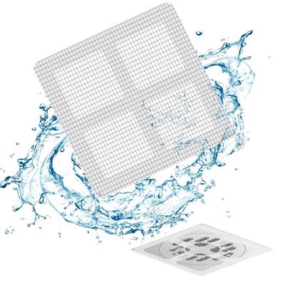 50 Pack Shower Drain Cover Hair Catcher, Disposable Drain Covers for Shower Airshooter