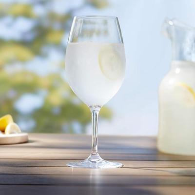Tritan Unbreakable Clear Wine Glasses - 20-Ounce, Set of 4