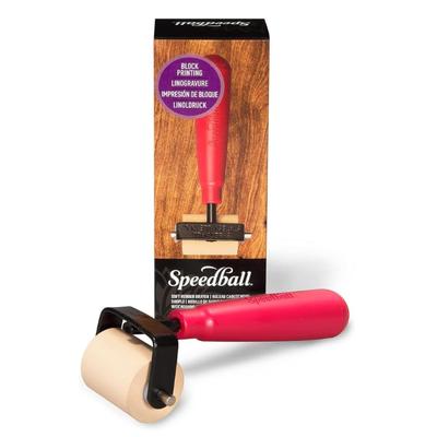 Speedball Deluxe Soft Rubber Brayer, 1.5-Inch