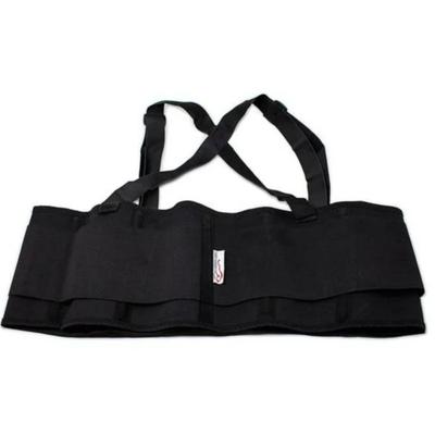 Size X-Large Safe Handler Lifting Support Weight Belt, Lower Back Brace in Black