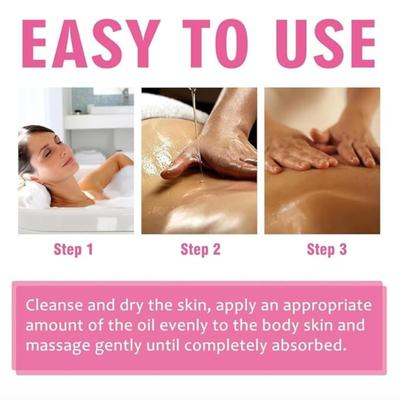 2-Pack Body Juice Oil Body Juice Oil,Body Juice Oil Strawberry Shortcake,120ml Hand crafted Body Oil for Women