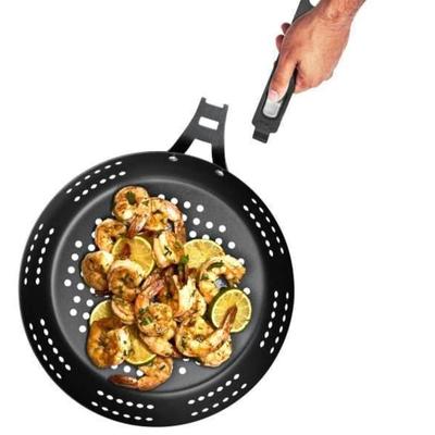 A - OXO SoftWorks Carbon Steel 12" BBQ Pan