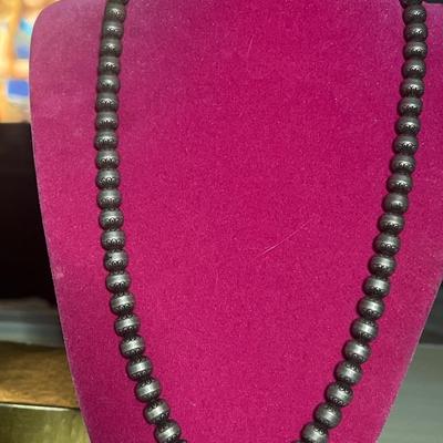 Silver toned necklace