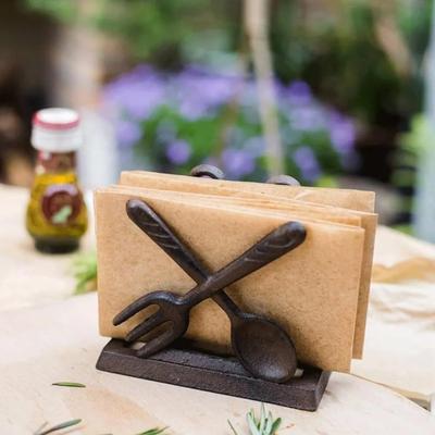 Premium Iron Napkin Holder Home Kitchen and Dining Table