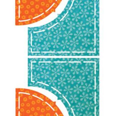 AccuQuilt Go! Drunkards Path 3 1/2" - 55070