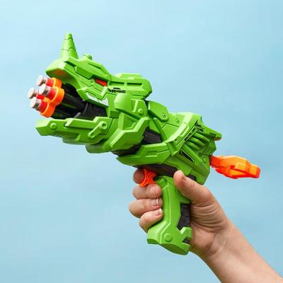 Dino Foam Dart Blaster by The Lakeside Collection - Kids Nerf Blaster Toy