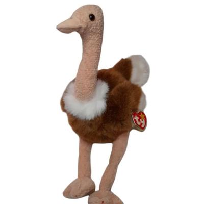 TY Beanie Baby - Stretch the Ostrich (17.5 inch) 1997