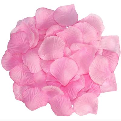 Light Pink Silk Rose Petals, Value Pack 500 Petals