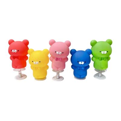 Bulk 50 Pc. Plastic Pop Up Cartoon Bear Animals Assorted Colors - Birthday Parties, School, Treasure Chest Supplies