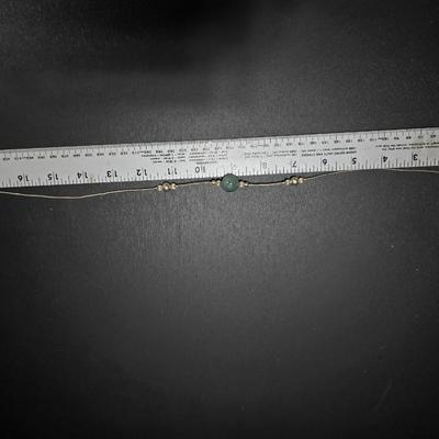 .925 Marked Necklace with stone pendant