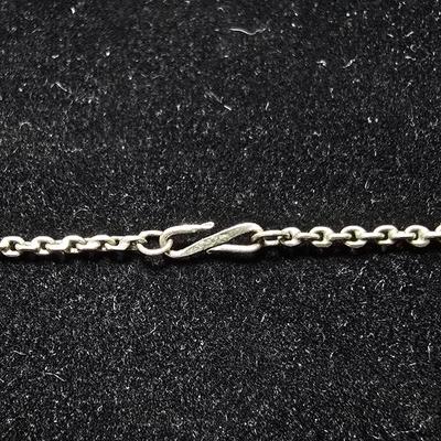 Vintage Baltic Amber & .925 marked Sterling Silver Bracelet with moonstone like necklace