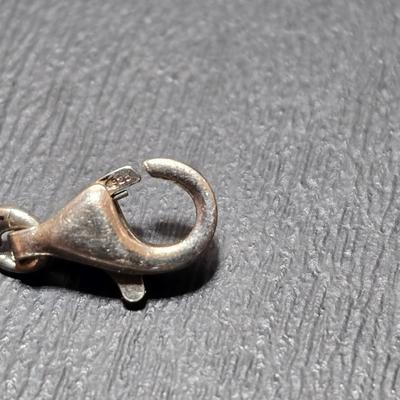 Vintage Baltic Amber & .925 marked Sterling Silver Bracelet with moonstone like necklace