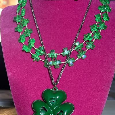 Clover necklaces