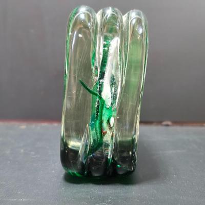 Murano style glass Fish / aquarium paperweight