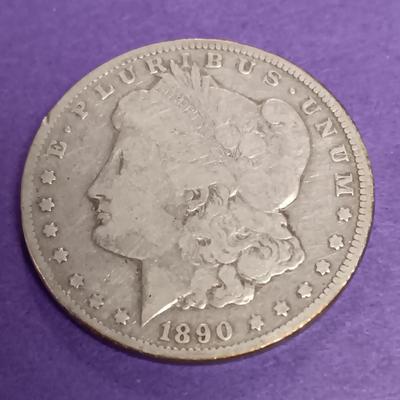 1890-CC & 1892-S MORGAN SILVER DOLLARS