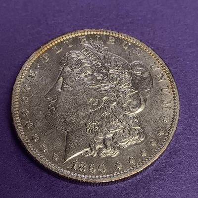 1890-O MORGAN SILVER DOLLAR