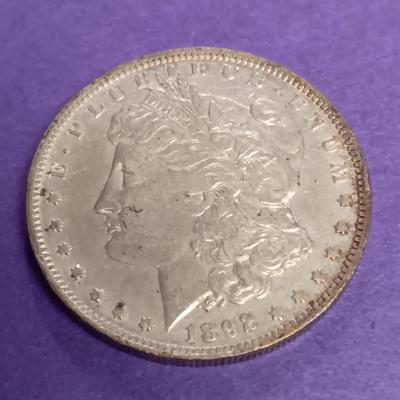 1892-O MORGAN SILVER DOLLAR