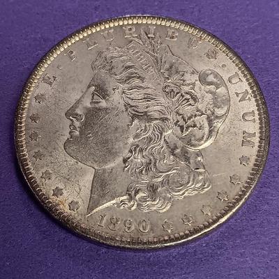 1890 MORGAN SILVER DOLLAR