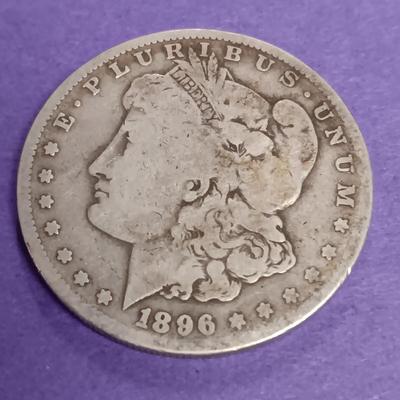 1894-O & 1896-S MORGAN SILVER DOLLARS