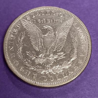 1896-O MORGAN SILVER DOLLAR