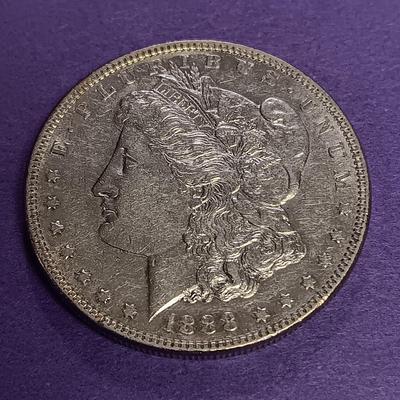 1888 MORGAN SILVER DOLLAR