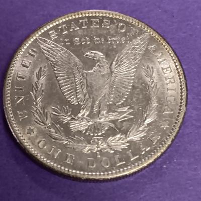 1891-S MORGAN SILVER DOLLAR