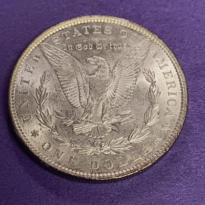 1887 MORGAN SILVER DOLLAR